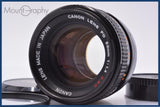 【動作保証】 キヤノン Canon FD 50mm F1.4 S.S.C. 前後キャップ&amp;レンズフィルター付 同梱無料 #am6938