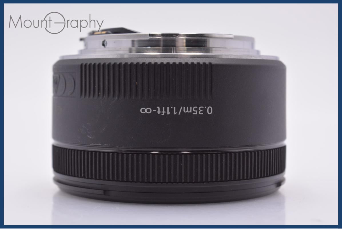 ■ 美品 ■ キャノン　Canon EF 50mm F1.8 STM レンズ 美品・動作保証】 キヤノン Canon EF 50mm F1.8 STM 前後キャップ