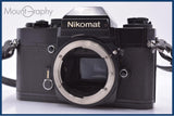【動作保証】 ニコン Nikon Nikomat EL 同梱無料 #am7059