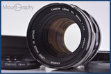 【動作保証】 キヤノン Canon FL 50mm F1.4 前後キャップ&amp;レンズフィルター&amp;フード付 同梱無料 #am7084
