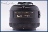【動作保証】 ニコン Nikon AF-S DX NIKKOR 35mm F1.8 G 前後キャップ&amp;フード、ケース付 同梱無料 #am7112
