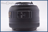 【動作保証】 ニコン Nikon AF-S DX NIKKOR 35mm F1.8 G 前後キャップ&amp;フード、ケース付 同梱無料 #am7112