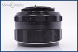 【動作保証】 ペンタックス PENTAX Super-Multi-Coated TAKUMAR 55mm F1.8 前後キャップ&amp;レンズフィルター付 同梱無料 #am7160
