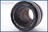 難あり キヤノン Canon FD 50mm F1.4 S.S.C. 同梱無料 #am7165