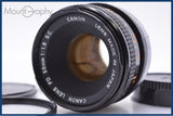 【動作保証】 キヤノン Canon FD 50mm F1.8 S.C. 前後キャップ&amp;レンズフィルター付 同梱無料 #am7166