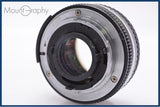 【動作保証】 ニコン Nikon NIKKOR 50mm F1.8 Ai-S 前後キャップ付 同梱無料 #am7167