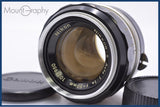 【動作保証】 ニコン Nikon NIKKOR-S Auto 50mm F1.4 非Ai 前後キャップ付 同梱無料 #am7183