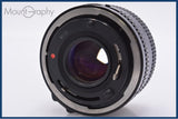 【動作保証】 キヤノン Canon NEW FD 50mm F1.8 前後キャップ付 同梱無料 #am7186