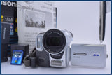 難あり パナソニック Panasonic NV-GS70 10x 元箱、バッテリー、充電器、メモリーカード、取扱説明書付属 同梱無料 #am7299