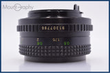 【動作保証】 コシナ COSINA COSINON-S 50mm F2 前後キャップ&レンズフィルター付 ペンタックスK用(MF) 同梱無料 #am7336
