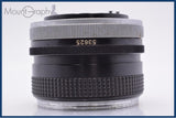 【動作保証】 キヤノン Canon FD 28mm F3.5 前後キャップ&レンズフィルター付 同梱無料 #am7349