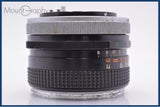 【動作保証】 キヤノン Canon FD 28mm F3.5 前後キャップ&レンズフィルター付 同梱無料 #am7349