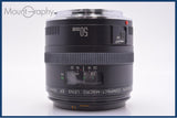 【動作保証】 キヤノン Canon COMPACT-MACRO EF 50mm F2.5 前後キャップ付 同梱無料 #am7352