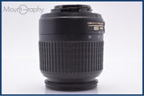 【動作保証】 ニコン Nikon AF-S DX NIKKOR ED 18-55mm F3.5-5.6 G 前後キャップ&レンズフィルター付 同梱無料 #am7369