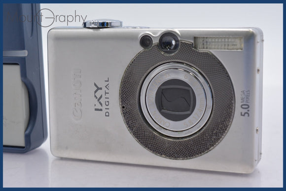 ★実用美品★ キヤノン Canon IXY DIGITAL 55 3x バッテリー、充電器付属 ★完動★同梱可 #am749