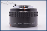 【動作保証】 ペンタックス PENTAX REAR CONVERTER-A 2X-S ボディーキャップ、後キャップ付 同梱無料 #am7607