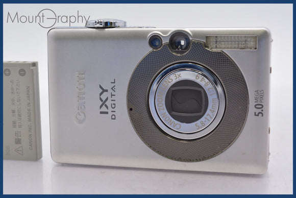 ★極上美品★ キヤノン Canon IXY DIGITAL 55 3x バッテリー付属 ★完動★同梱可 #am762
