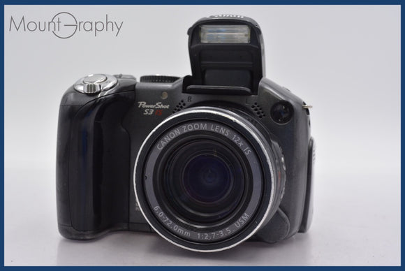 ★特別特価★ キヤノン Canon PowerShot S3 IS 12x 単三電池仕様 メモリーカード付属 同梱可 #am775