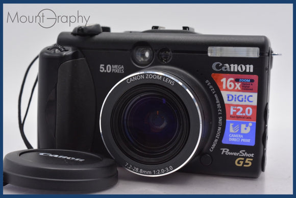 ★極上美品★ キヤノン Canon PowerShot G5 16x ★完動★同梱可 #am776