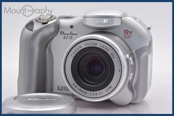 ★極上美品★ キヤノン Canon PowerShot S1 IS 10x 単三電池仕様 ★完動★同梱可 #am778