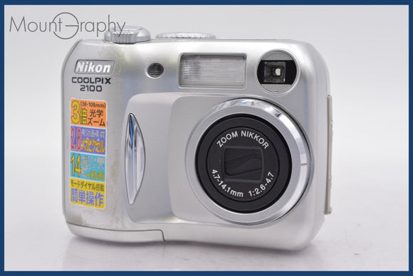 ★ジャンク特価★ ニコン Nikon COOLPIX E2100 3x 単三電池仕様 同梱可 #am779