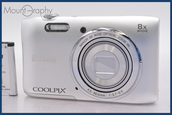 ★特別特価★ ニコン Nikon COOLPIX S3600 8x バッテリー付属 同梱可 #am780