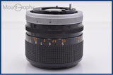 【動作保証】 キヤノン Canon FD 100mm F2.8 S.S.C. 前後キャップ&レンズフィルター付 同梱無料 #am7815
