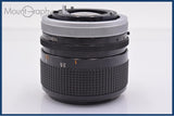 【動作保証】 キヤノン Canon FD 100mm F2.8 S.S.C. 前後キャップ&レンズフィルター付 同梱無料 #am7815