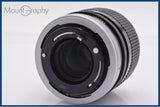 【動作保証】 キヤノン Canon FD 100mm F2.8 S.S.C. 前後キャップ&レンズフィルター付 同梱無料 #am7815