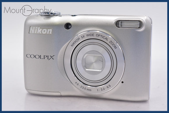 ★極上美品★ ニコン Nikon COOLPIX L26 5x 単三電池仕様 メモリーカード付属 ★完動★同梱可 #am783