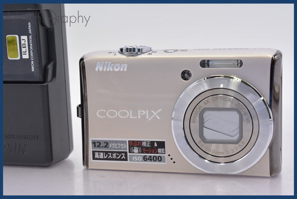 ★極上美品★ ニコン Nikon COOLPIX S620 4x バッテリー、充電器付属 ★完動★同梱可 #am784