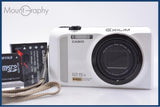 カシオ CASIO EXILIM EX-ZR200 12.5x バッテリー、ストラップ、メモリカード付 同梱無料 #am7879