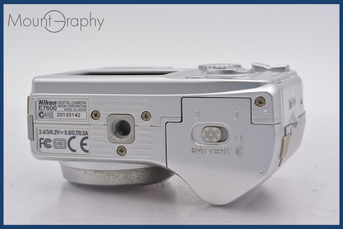 Nikon CoolPix E7600 単三電池駆動 Nikon CoolPix E7600 単三電池駆動