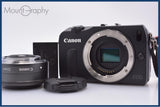 キヤノン Canon EOS M + キヤノン Canon EF-M 22mm F2 STM 前キャップ&レンズフィルター、バッテリー付 同梱無料 #am7940