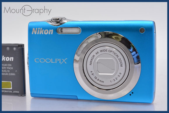 ★ジャンク特価★ ニコン Nikon COOLPIX S3000 4x バッテリー付属 同梱可 #am796
