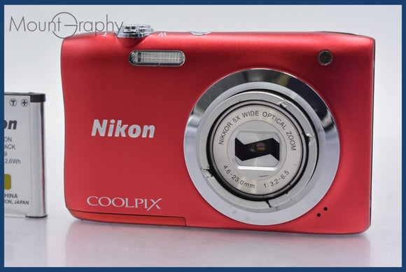 ★ジャンク特価★ ニコン Nikon COOLPIX A100 5x バッテリー付属 同梱可 #am798
