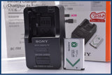 【美品・動作保証】 ソニー SONY ACC-TRBX 元箱、バッテリー、充電器、取扱説明書付属 同梱無料 #am8035