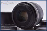 【動作保証】 キヤノン Canon EF-S 60mm F2.8 USM 前後キャップ&レンズフィルター&フード付 同梱無料 #am8039