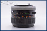 【動作保証】 キヤノン Canon FD 35mm F3.5 S.C. 前後キャップ&レンズフィルター付 同梱無料 #am8041