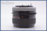 【動作保証】 キヤノン Canon FD 35mm F3.5 S.C. 前後キャップ&レンズフィルター付 同梱無料 #am8041