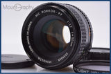 【動作保証】 ミノルタ MINOLTA MC ROKKOR-PF 50mm F1.7 前後キャップ&レンズフィルター付 同梱無料 #am8045