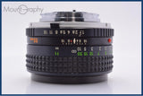 【動作保証】 ミノルタ MINOLTA MC ROKKOR-PF 50mm F1.7 前後キャップ&レンズフィルター付 同梱無料 #am8045
