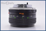 【動作保証】 ミノルタ MINOLTA MC ROKKOR-PF 50mm F1.7 前後キャップ&レンズフィルター付 同梱無料 #am8045