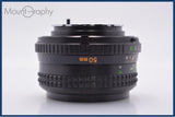 【動作保証】 ミノルタ MINOLTA MD ROKKOR 50mm F1.7 前後キャップ&レンズフィルター付 同梱無料 #am8047