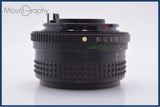 マミヤ Mamiya MAMIYA-SEKOR E 50mm F1.7 前キャップ&レンズフィルター付 同梱無料 #am8048