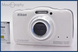 ★極上美品★ ニコン Nikon COOLPIX S32 3x バッテリー付属 ★完動★同梱可 #am807