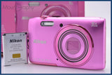 【動作保証】 ニコン Nikon COOLPIX S3600 8x 元箱、バッテリー付属 同梱無料 #am8086