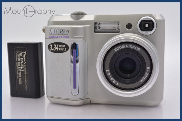★極上美品★ ニコン Nikon COOLPIX E880 バッテリー付属 ★完動★同梱可 #am809