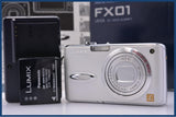 【動作保証】 パナソニック Panasonic LUMIX DMC-FX01 元箱、バッテリー、充電器、取扱説明書付属 同梱無料 #am8104