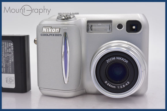 ★極上美品★ ニコン Nikon COOLPIX E885 3x バッテリー付属 ★完動★同梱可 #am811